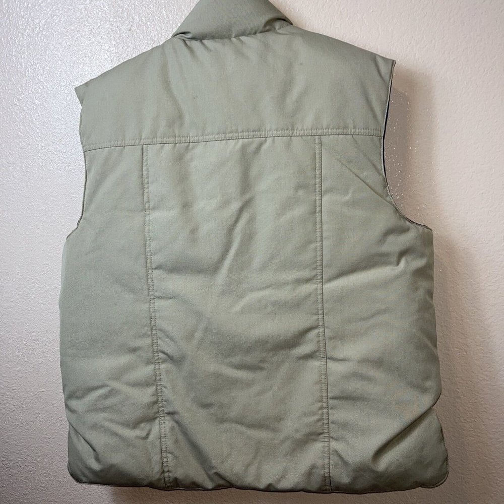 VTG FIELDMASTER LARGE ZIP & SNAP 80 % GOOSE DOWN OUTDOOR HUNTING VEST READ - Picture 2 of 11